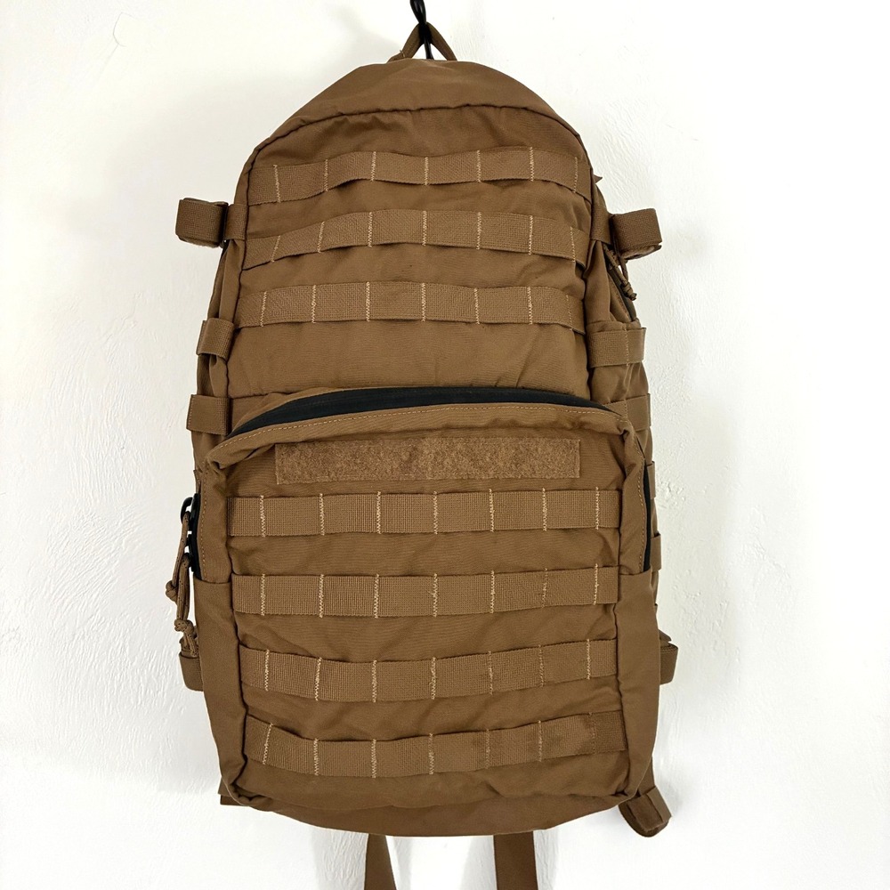 USMC Assault Pack Backpack Coyote Brown Military US Marines Zipper Gorpcore
